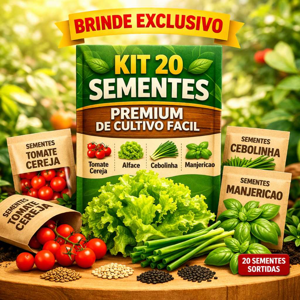 Ativador de Solo - O Segredo para uma Terra Sempre Fértil + BRINDE HOJE: Kit 20 Sementes Premium🔥